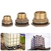 Universal Brass Threaded Fitting For Bucket Tanks Rainwater Barrels Rustproof Water Tap Connector
