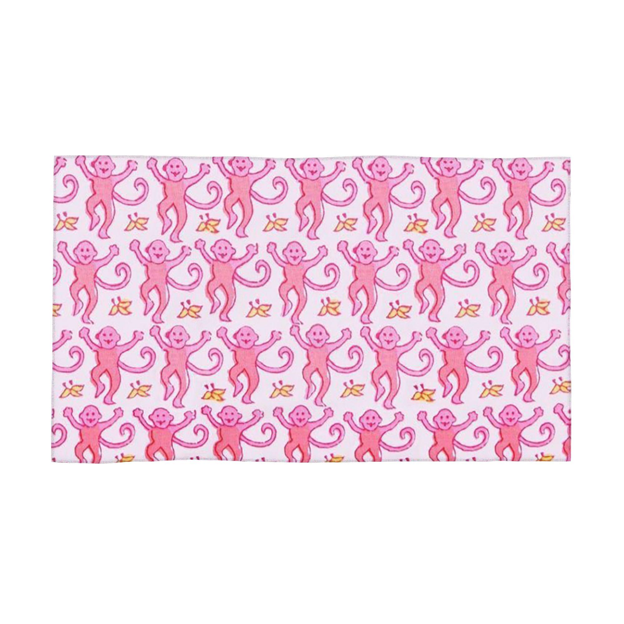 

Preppy Roller Monkeys Rabbit Anime Soft Face Towel Quick Dry Pool Bath Cotton Towels Absorbent Quick W40*H60(CM)