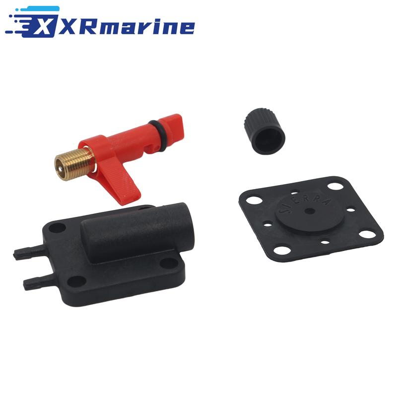 Fuel Primer Choke Solenoid Service Valve Kit for Omc Johnson Evinrude 5007356, 5828665, 397909, 175158, 18-7044