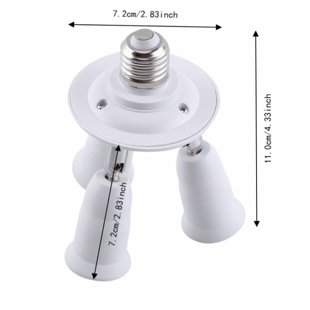 PBT Lamp Holder Converter Adjustable Direction Lamp Socket Adapter Bulb Adapter Holder  Photography
