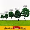 DIY Sand Table Building Trees Set - Handcrafted Miniature Landscape Models with Finished Tree Trunks