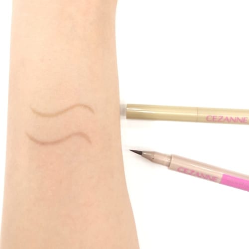 Cezanne Draw Eyeliner 20 Greige for Shadows 0.6ml Liquid Eyeliner to Highlight Eyelids