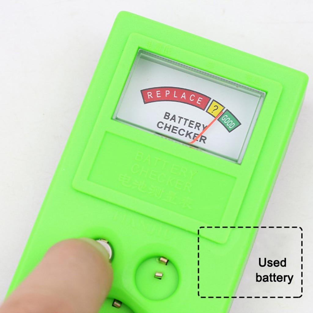 1.55V/3V Button Battery Tester Watch Clock Battery Measuring Tool for Household Battery Testing