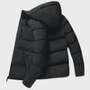 Men's Hooded Winter Down Coat - Thick, Trendy, All-Match Cotton-Padded Jacket
