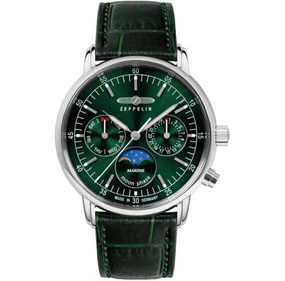 Relógio Zeppelin 8635-4 LZ14 Marine Moonphase Lady