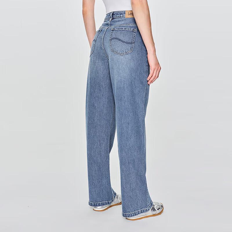 Lee 428 Women's Mid-Blue Straight Jeans
