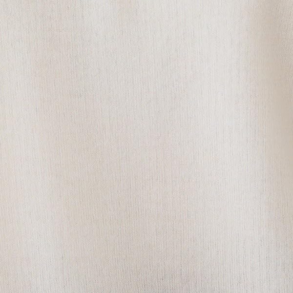 INDIVI Washable Sheer Layered Knit Light Gray Size 38 Lamé Sweater, 12712470, Women's, (011), (M)