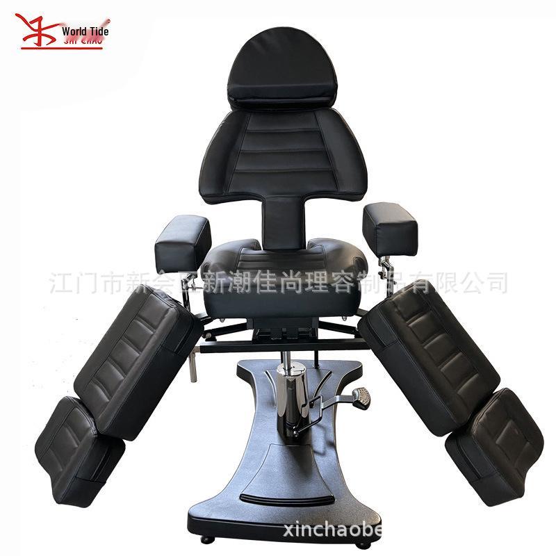 Multifunctional Tattoo & Embroidery Chair with Rotating Armrests