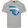 Curled Nicaragua Flag Nicaraguan Day Football Unisexs Light Cotton TShirt