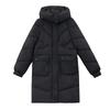 Neue Baumwolljacke für Damen Mittellange Brotjacke Verdickt Locker Winter Kapuzen-Baumwolljacke