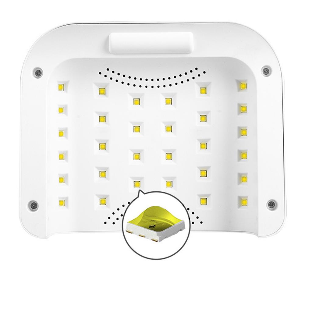 120W Rechargeable Nail Light Therapy Machine UV Baking Lamp Led Nail Polish Curing Instrument Wireless Power Storage Model