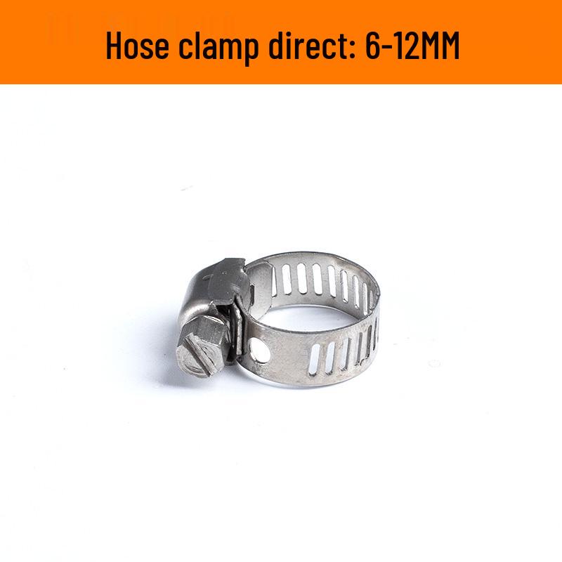 

201 Stainless Steel Hose and Pipe Clamp for Water, Range Hood, Washing Machine, Gas Pipe