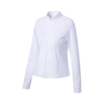 Li Ning Loose Comfortable Breathable UV Protection Sun Protection Clothing Women Tops Standard-White AFDVA76-2