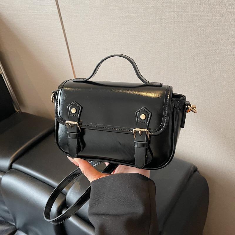 New Saddle Bag Temperament Casual Commuting Messenger Small Square Bag Fashionable Handbag