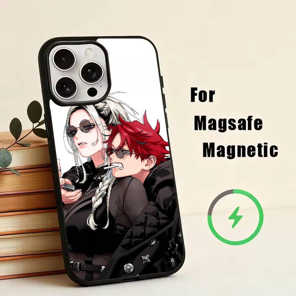 G-Gokurakugai A-Alma  Phone Case For iPhone17,16,15,14,13,12,11 Plus,Pro Magnetic with Magsafe Wireless Charging