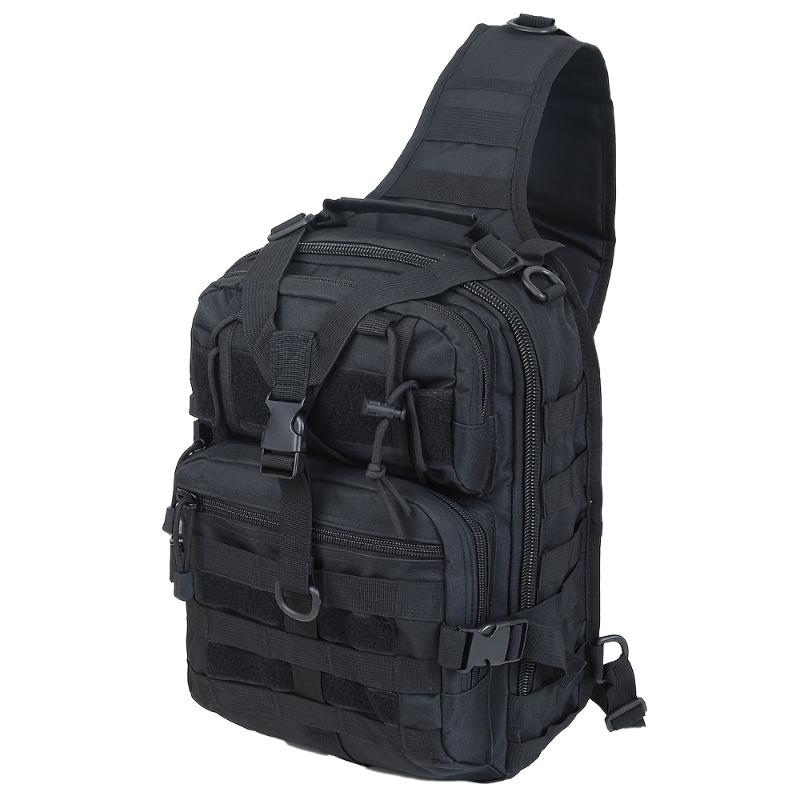 Tactical Sling Bag Chest Rig Bag for Cycling Camping Hiking Climbing Tactical Crossbody Backpack for Outdoor Patrol