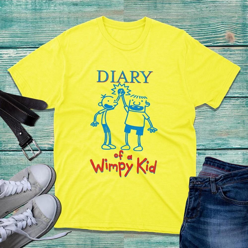 Tagebuch eines kleinen Jungen Weltbuchtag T-Shirt Story Charakter Fiktion Buch Tee Oberteil