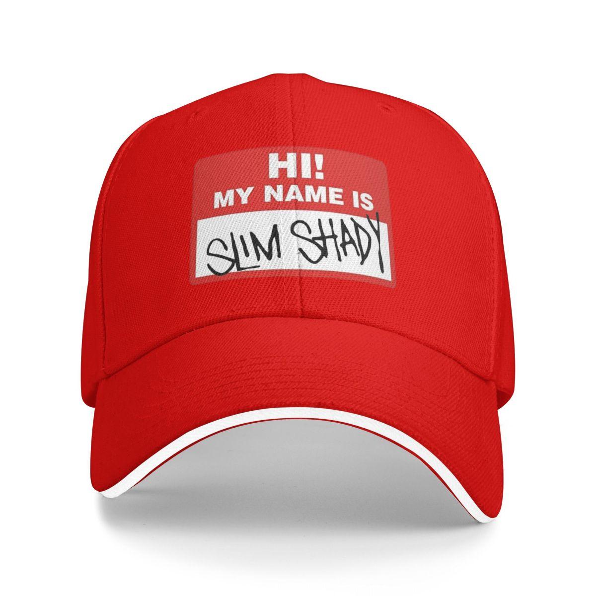 

Кепки-бейсболки Snapback с принтом Эминема, дышащие, повседневные, для улицы, унисекс One Size