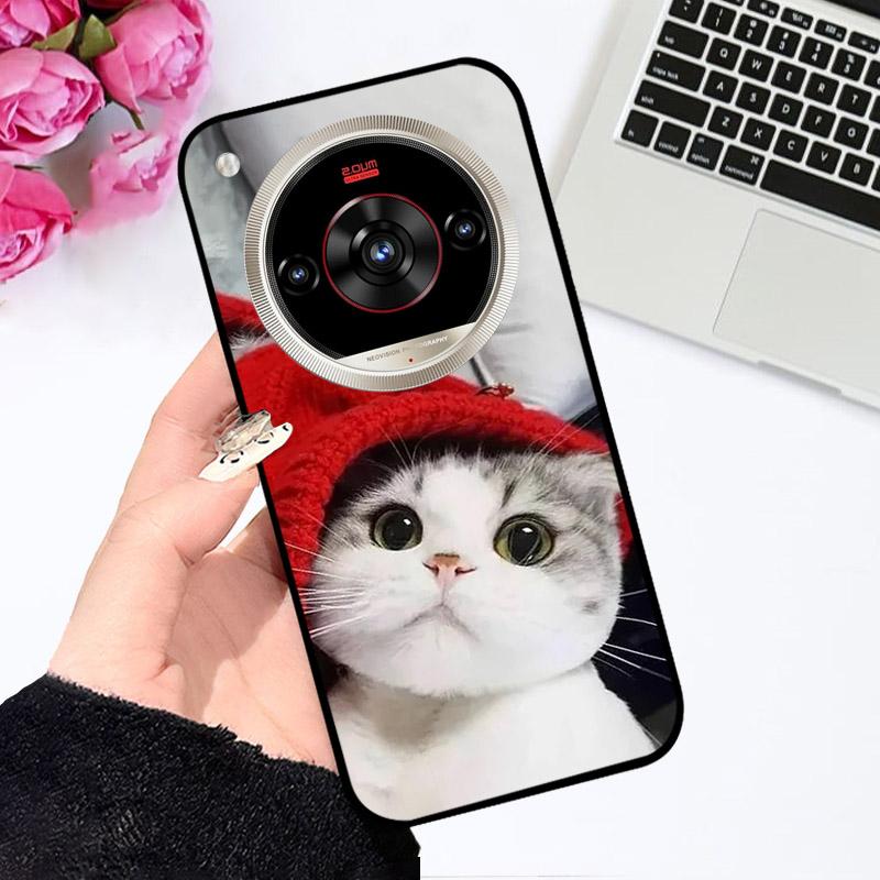 Etui na Nubia Focus 2 Ultra Z2463N 6.8" Miękki Silikon TPU Pokrowiec na Telefon dla ZTE Nubia Focus2 Ultra 5G Odporna na Wstrząsy Obudowa Focus2Ultra