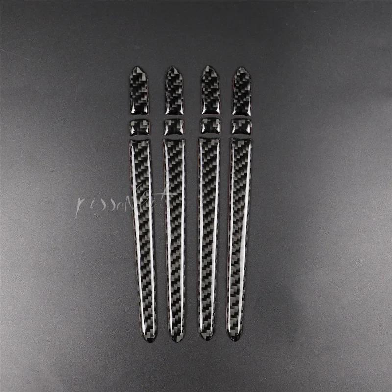 Per Cadillac XT5 2016-2019 Copri Maniglia Porta Auto Fibra di Carbonio Adesivo Decorativo Accessori di Styling Auto di Qualità Adesivo Auto