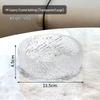 Elegant Glass Ashtray: High-Capacity, Stain-Resistant, Fashionable Design for Home or Office