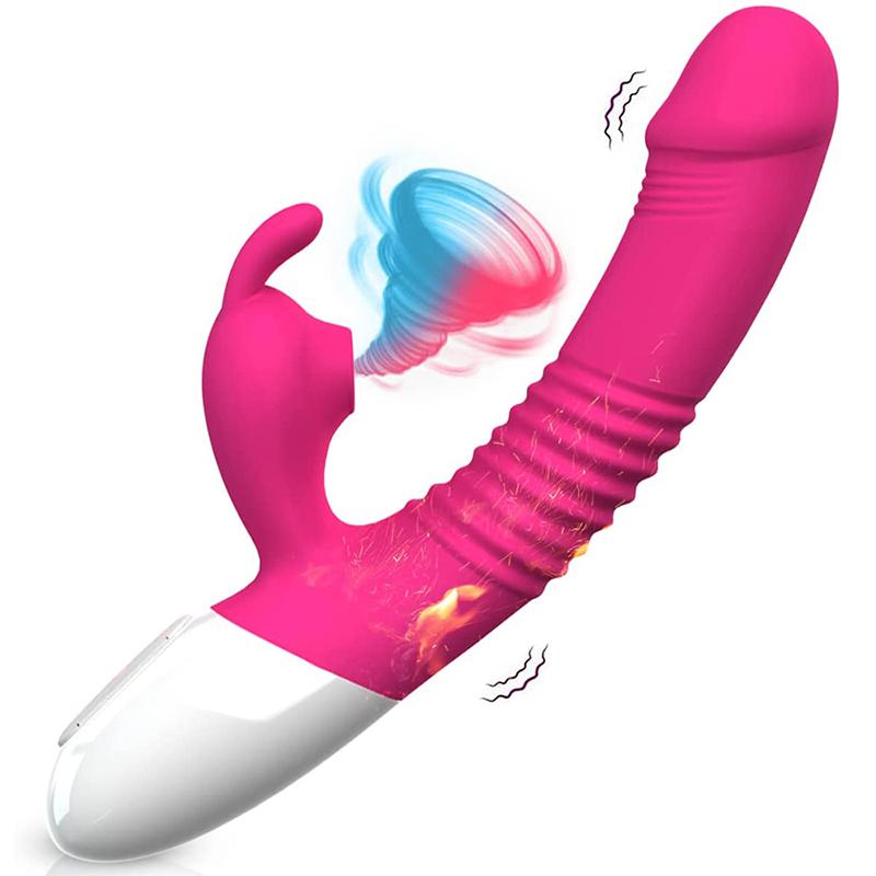 Smart Heating Vibrating Dildo With Sucking Vibrator For Woman Anal Vaginal Clitoris Stimulator Sex Toys For Adult Sexy