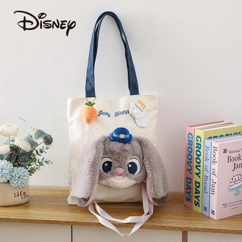 Zootopia Laverne Judith Hopps Large Capacity Shoulder Bag Cute Girl Plush Bag