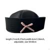 Elegant Sailor Hat Costume Accessory Photo Sail Sturdy Structure Polyester Comfortable Cosplay for