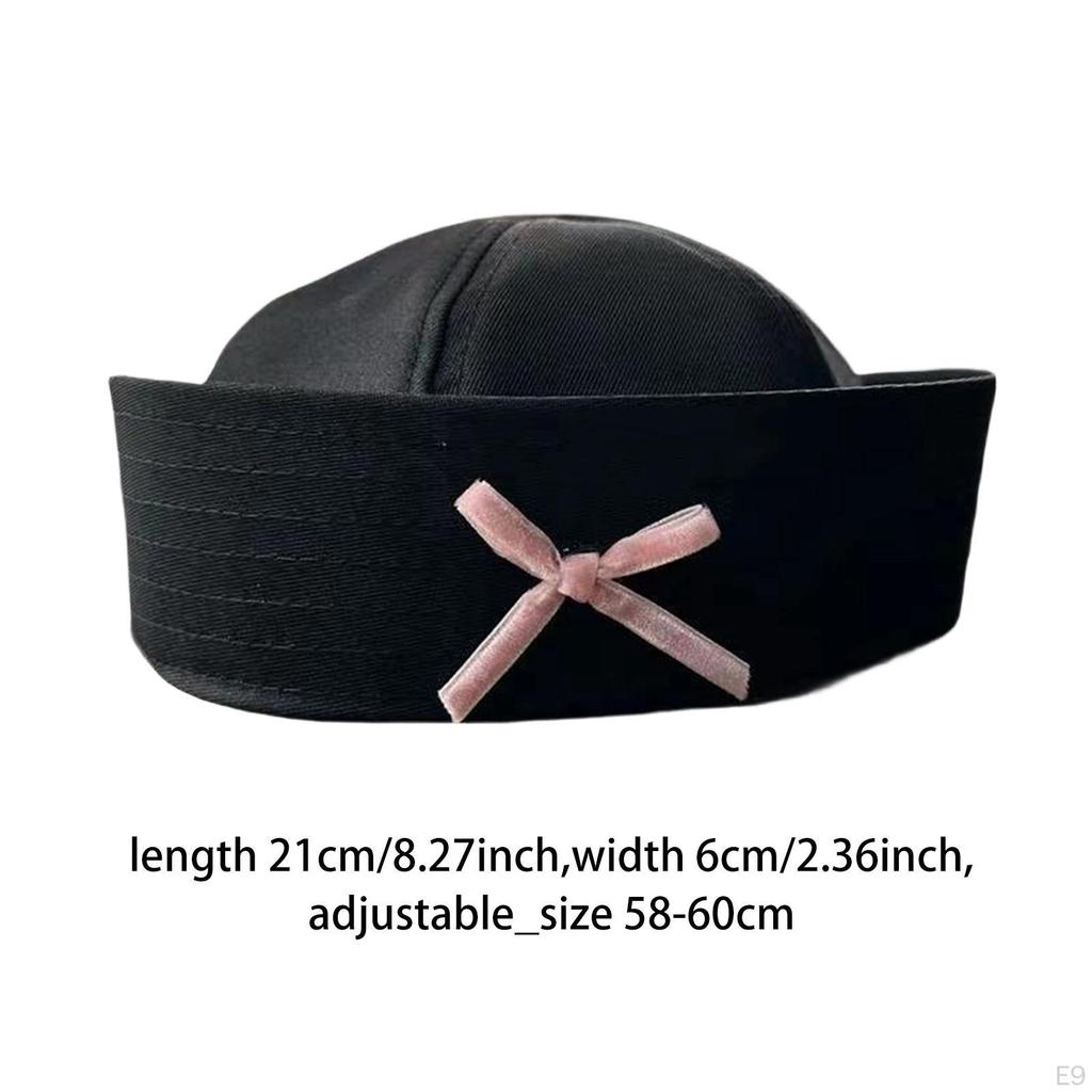 Elegant Sailor Hat Costume Accessory Photo Sail Sturdy Structure Polyester Comfortable Cosplay for