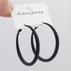 Mote Luksusbøyle Stort godteri smykker Sirkel bøyle øredobber for kvinner Kvinnelig øre for ring Mote smykker Nattklubb Dame øredobber Tilbehør