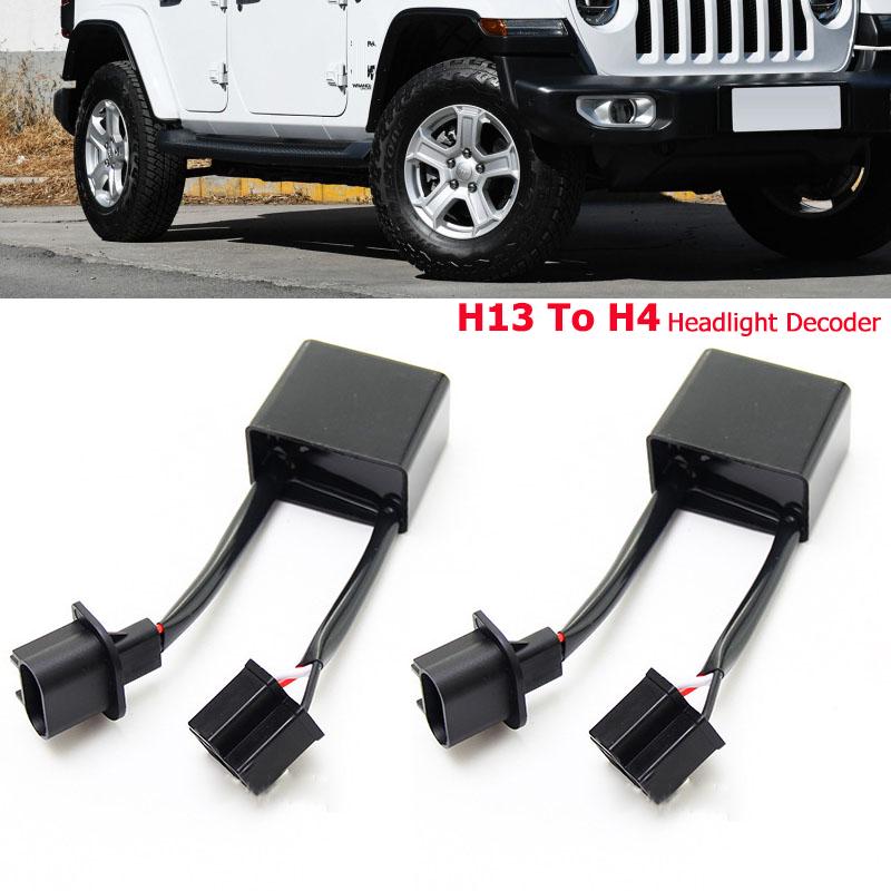 Buy GZDL H4 To H13 Jeep Wrangler JK AntiFlicker Decoders For Any 7