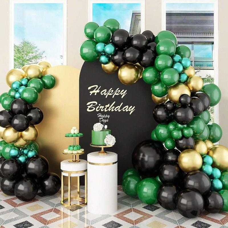 Cross-border Wedding Balloon Set: Chain & Wall Decor for Birthdays & Events
