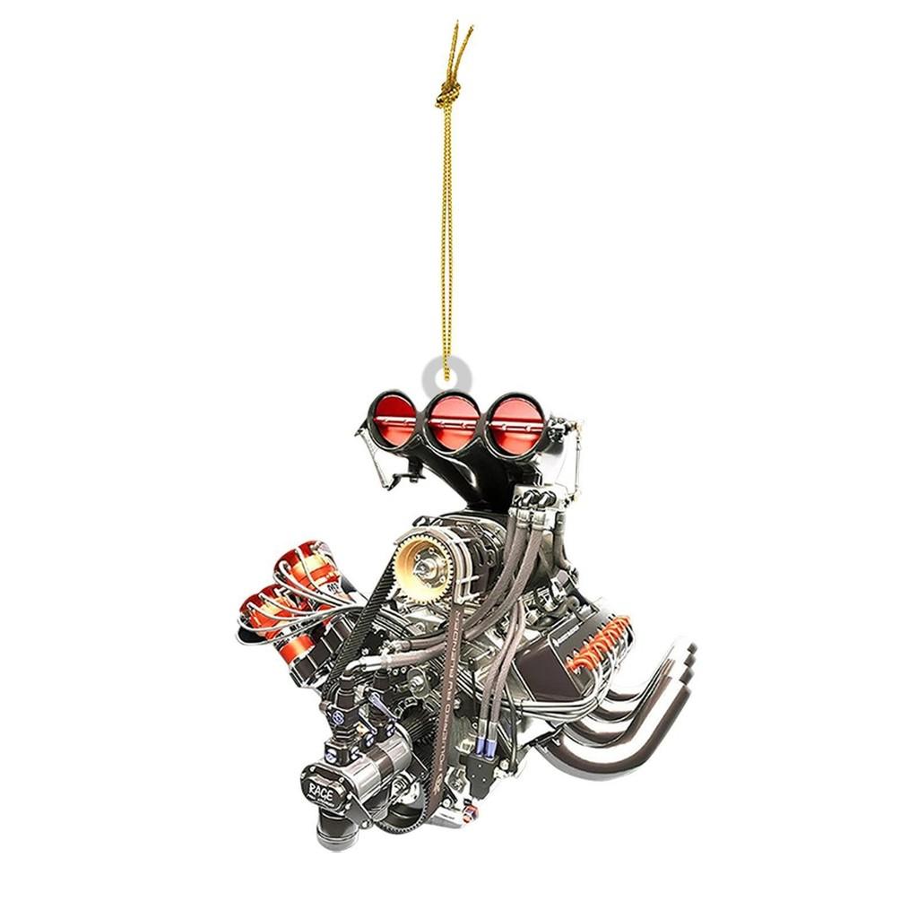 Skull Delightful Acrylic Zombie Gnome Pendant For Festive Car Home Decoration