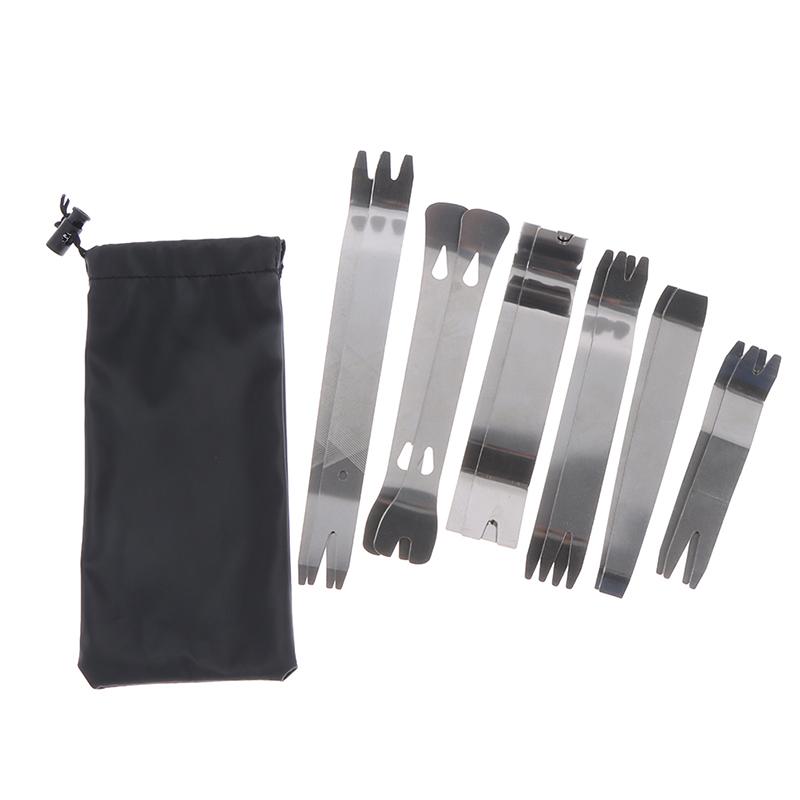 1Nastavte nástroj pro odstranění interiéru auta Autorádio Autorádio Dveře Clip Panel Trim Dash Tool