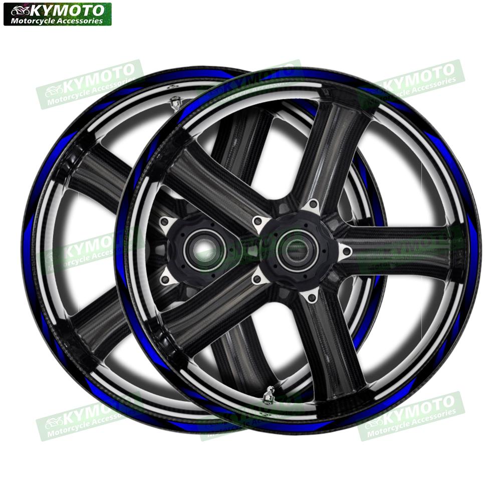 For Z250 Z 250 motorcycle accessories 17 inch front and rear wheel hub decals fairing modified reflective sticker decoration