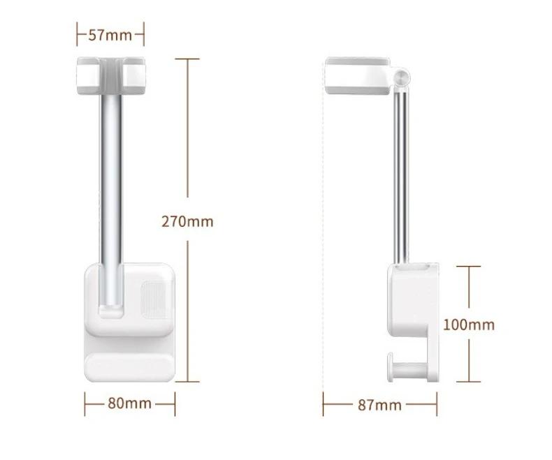 Föhnhalter, Bohrfreier Wandmontierter Föhnständer, Badezimmer Föhn Aufbewahrungsregal