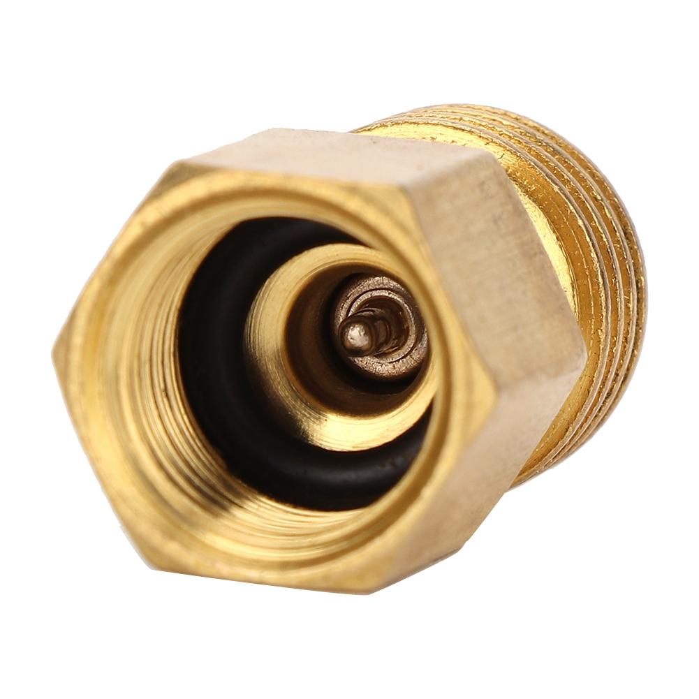 R134A   Conditioner Adapter, 1/4SAE Female To 1/2  Male Adapter Connector for R134A Car   Conditioner