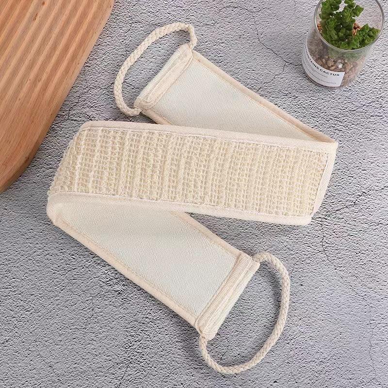 

Natural Soft Exfoliating Loofah Bath Shower Unisex, Long Back Scrubbing Towel for Deep Cleaning and Exfoliating