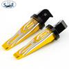 For KYMCO Xciting S400 S 400 2017-2025 Motorcycle CNC Aluminum Accessories Passenger Footrests Foot Rests Pegs Rear Pedals Peg
