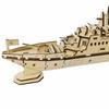 3D Puzzle DIY Wooden Toy Warship Assembly Model Adult Birthday, Halloween, Christmas Gift