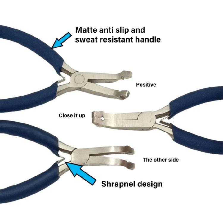 Handheld forming Rustproof Jump Rings Bail Making Pliers for Stainless Steel Portable Jewelry Tool Wire Loopers