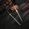 New Ancient Sword Hairpin Chinese Style Net Red Temperament Hanfu Plate Hairpin Hairpin Simple Modern Hair Hairpin Headdress