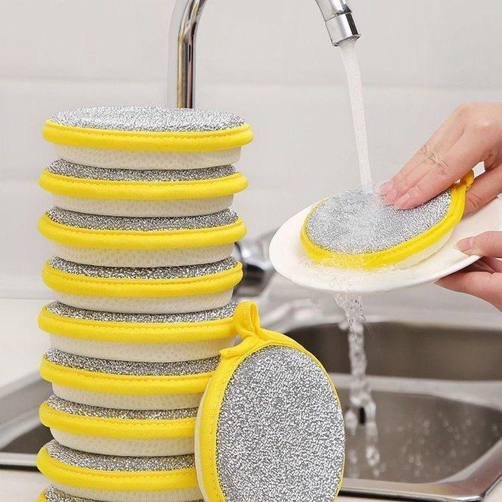 

Newcomer Exclusive: Non-Stick Oil Scouring Pad and Dishwashing Sponge Set Regular