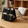 Multi-Layer Desktop Storage Rack, Foldable Office Desk Organizer for Phone,Glasses & Stationery,Space-Saving Table Storage Shelf