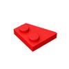 20PCS MOC compatibili assemblano particelle 24307 piastra one cuneo 2x2 blocchi di costruzione destra giocattoli di ricambio educa