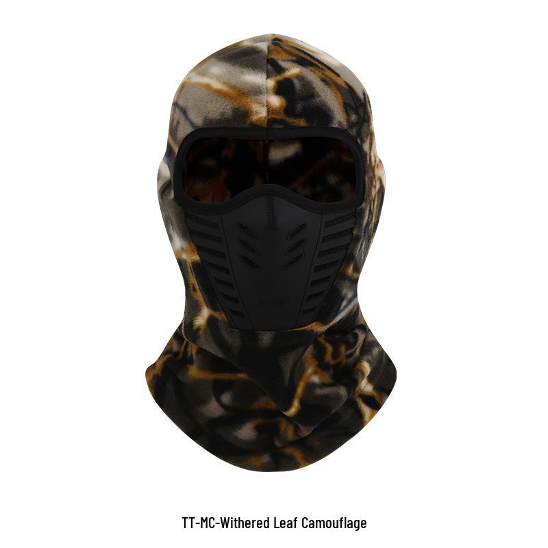 Thick Fleece Winter Balaclava: Dustproof Warm Ski & Motorcycle Mask