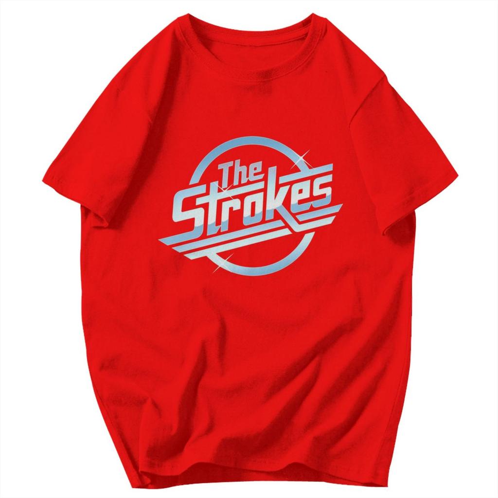 Men T Shirt Strokes Gifts Y2K Graphic Oneck Unisex Clothing T Shirts