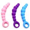 Handheld Anal Plug 7 Butt Beads Soft Silicone Sex Toys for Couple Female Vagina Masturbator Male Prostate Massage Adult Product