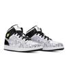 Air 1 Mid SE GS DIY Black White Retro Sneakers DC4099-100