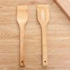 Natürliche Gesundheit Bambus Holz Küche Schlitzspatel Löffel Rührhalter Kochutensilien Abendessen Essen Wok Schaufeln Pfannenwender